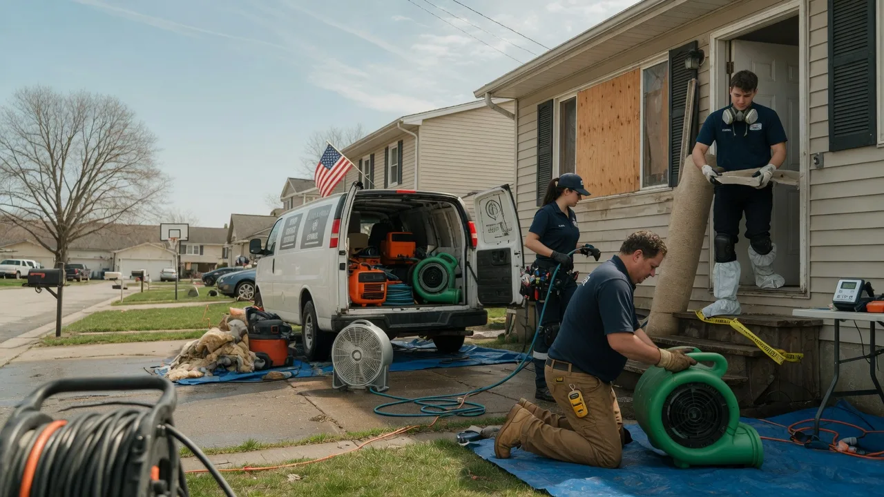 Water Damage Restoration in Palisades Park, NJ near me